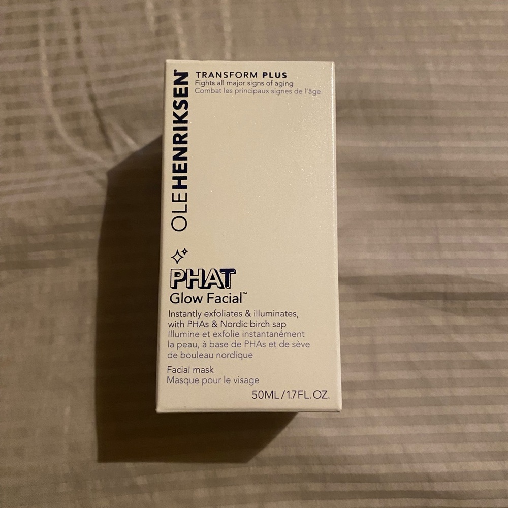 ole henriksen phat glow facial